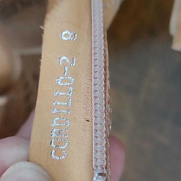 Jeffrey Campbell CORDILLO Nude Lace-Up Heels size 8 - Picture 6 of 10